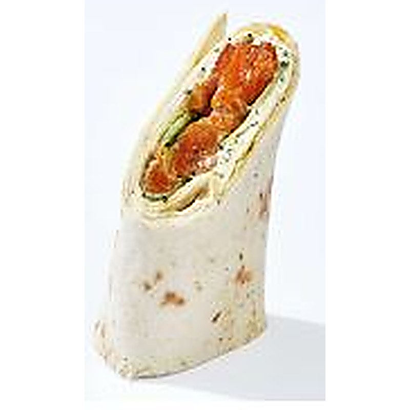 Wrap au gravlax de saumon fumé