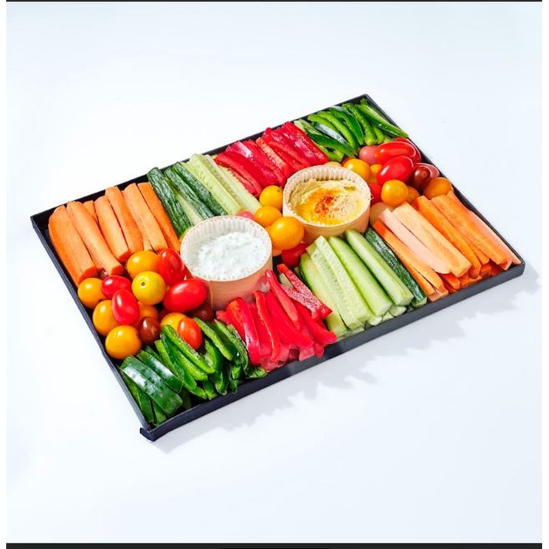Plateau de crudités et duo de dips