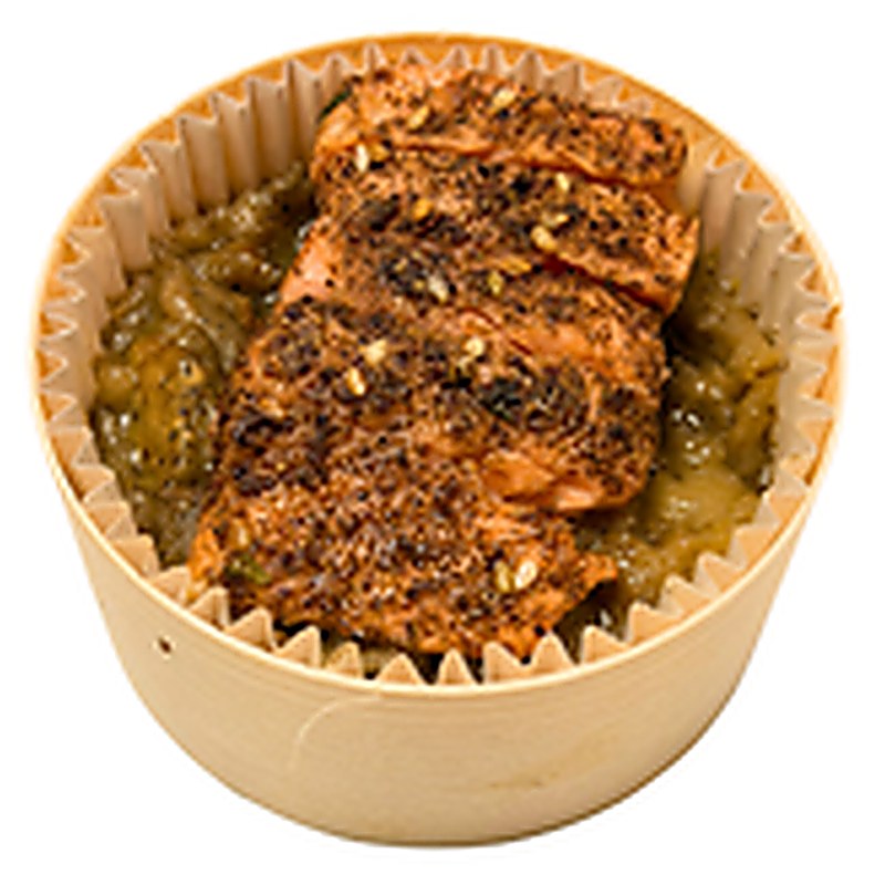 Mi-cuit de saumon au za’atar