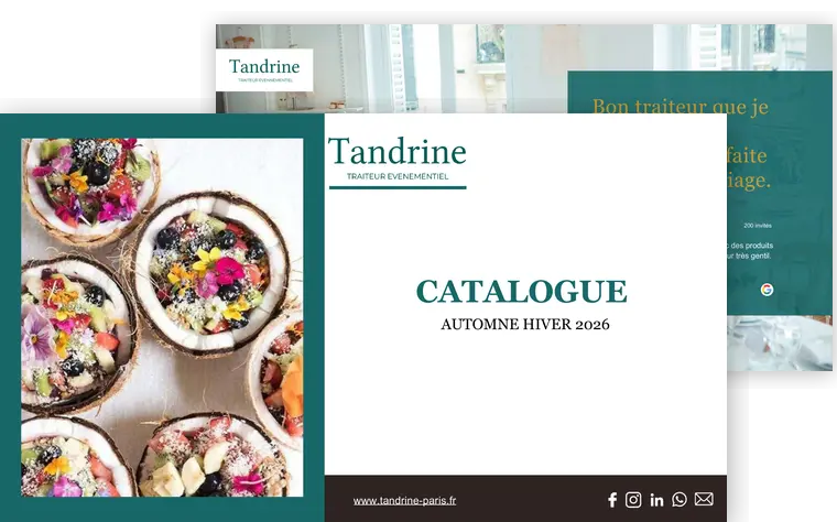 Catalogue Tandrine Automne-Hiver 2026